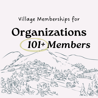 Humanality Village Bundle For Organizations (101+ Memberships)