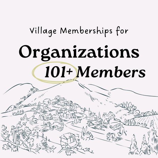 Humanality Village Bundle For Organizations (101+ Memberships)